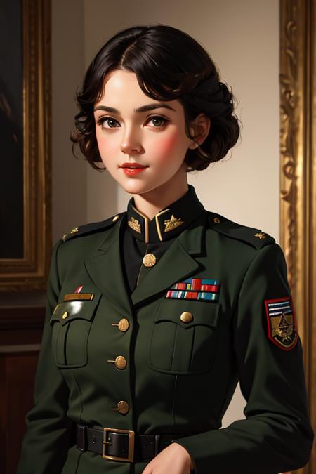 00436-349988281-woman wearing a military uniform, naughty face, black eyes, albert lynch.png